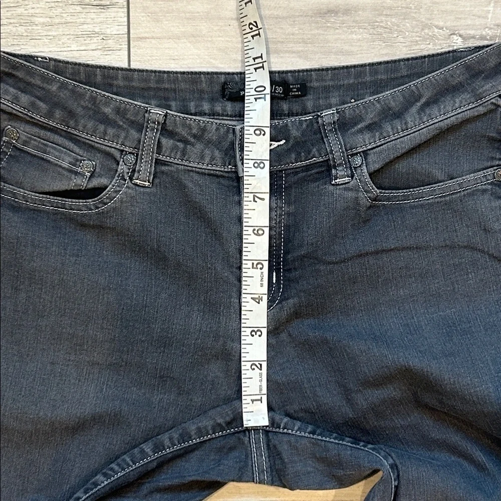 Prana gray wash skinny fit jeans size 30